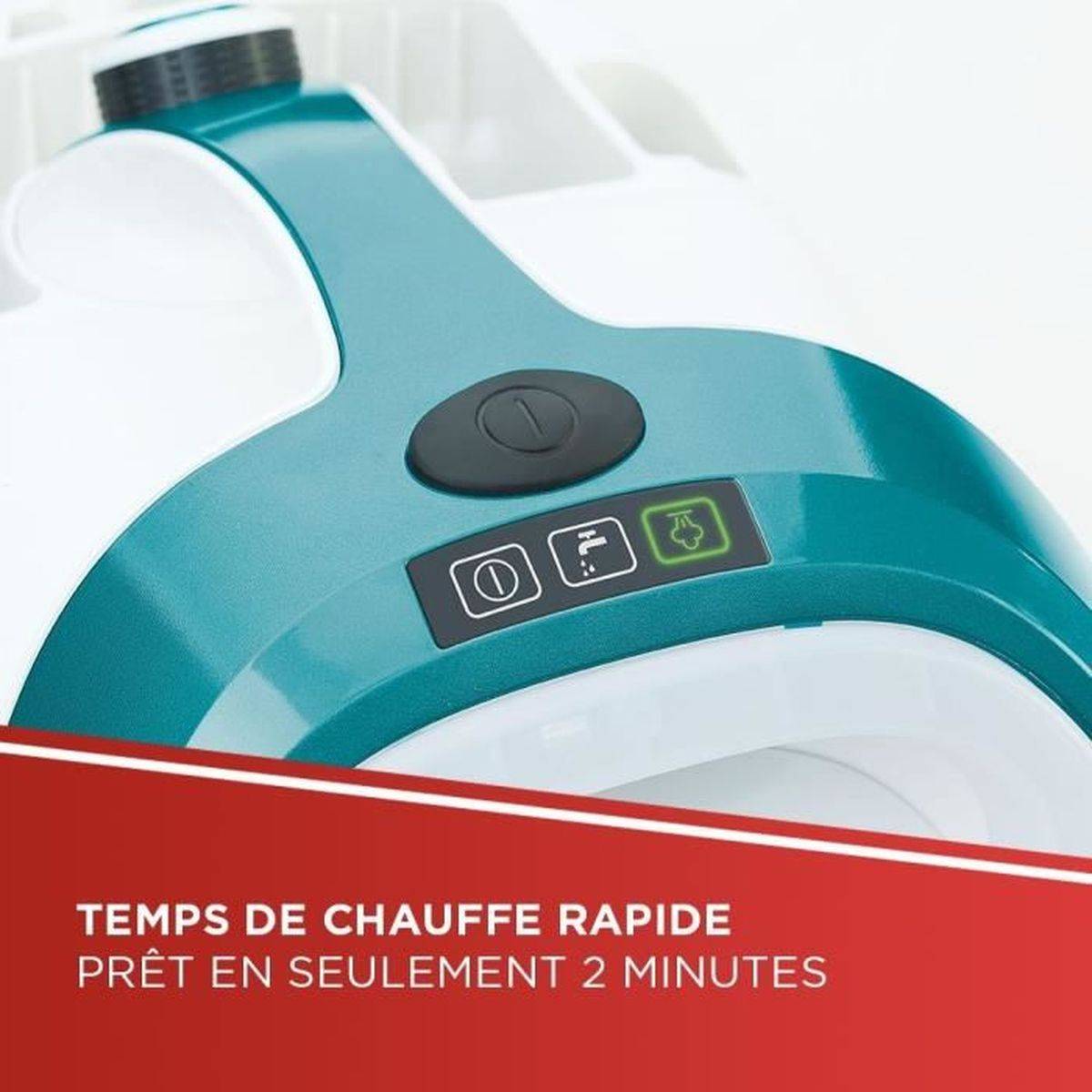 Nettoyeur vapeur sur chariot Vaporetto Smart 100_T 4 bar, 1500 W, réservoir 2 L, accessoires - Polti - Image 4