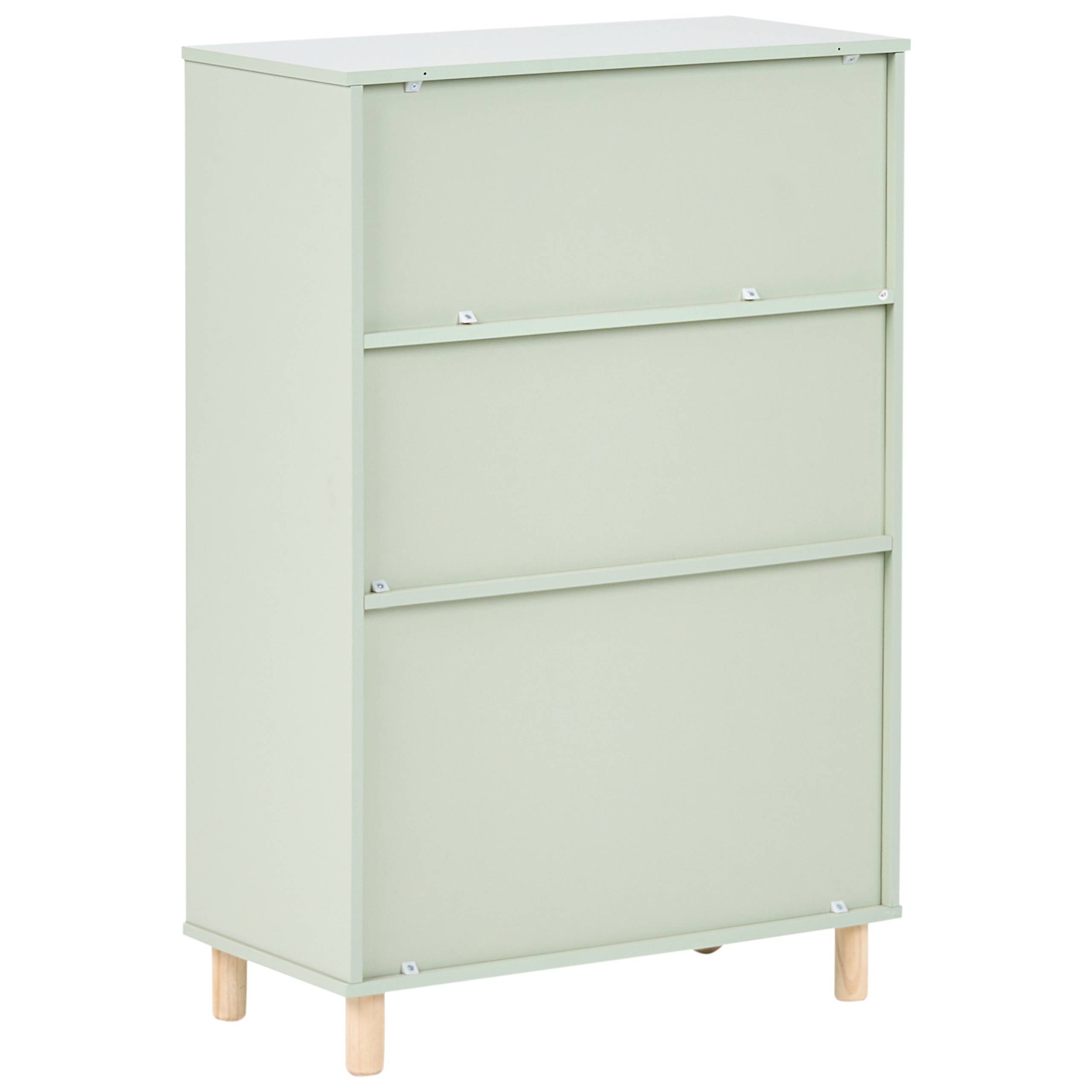 Beliani - Meuble de rangement MDF Vert clair NOBBY - 60x30x90- Beliani - Image 6