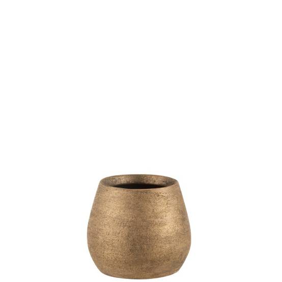 Cache-pot en céramique 16x16x14 cm - J-Line