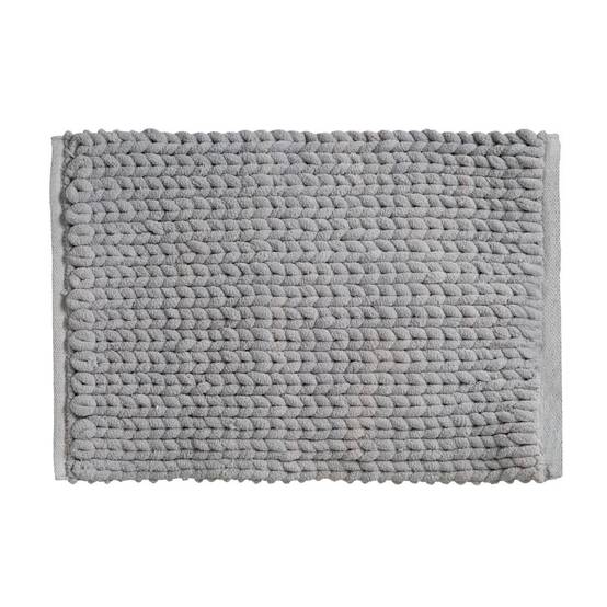 Tapis de Salle de Bain "Épais" 50x75cm Gris - Image 1