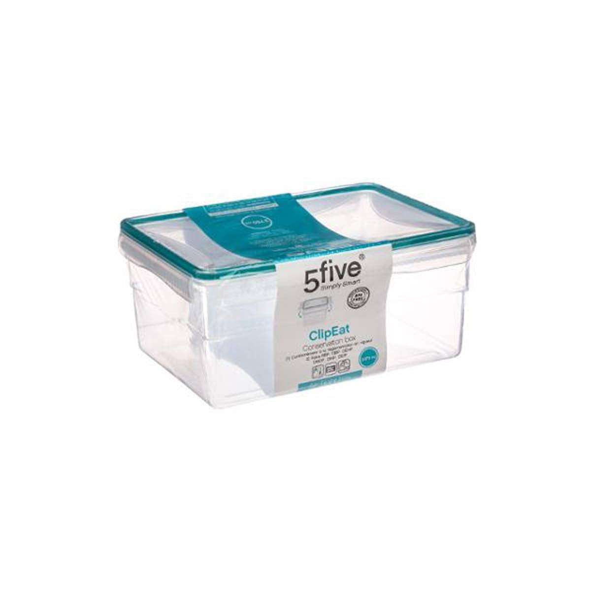 Boîte de Conservation "Clipeat" 3,75L Bleu - Image 3