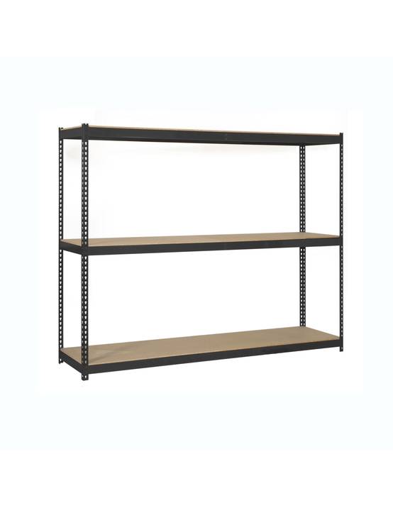 Etagère Sans Vis Ecoforte 1506-3 Chipboard Antracite/bois Antracite/bois 2000x1500x600 - Simonrack