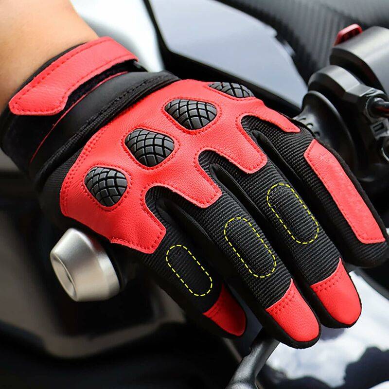 Gants de moto, (taille : M, 21-23cm)protection des articulations, respirant, absorbant les chocs, résistant à l'usure, antidérapant, antichute-Lytech - Image 2