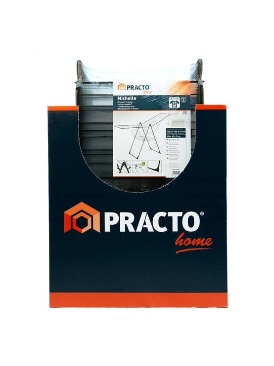 Séchoir linge modèle T avec pieds renforcés - PRACTO HOME - Image 7
