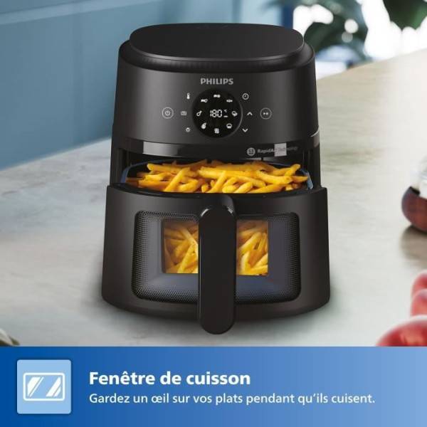Philips - Friteuse 4.2l 1500w noir NA220/00 Philips - Image 5