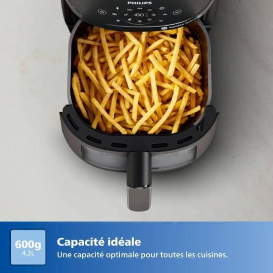Philips - Friteuse 4.2l 1500w noir NA220/00 Philips - Image 6