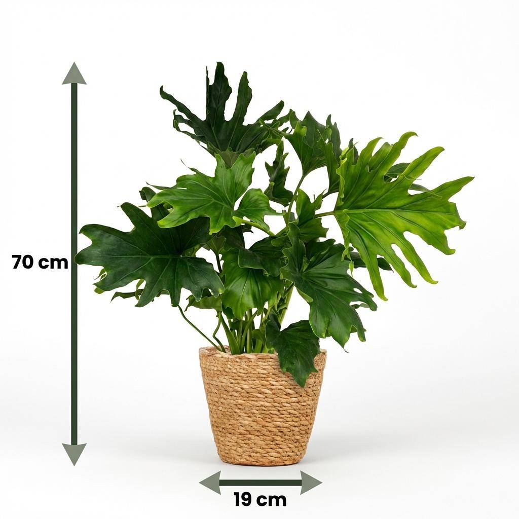 Philodendron Lickety Split - H70cm - Image 5