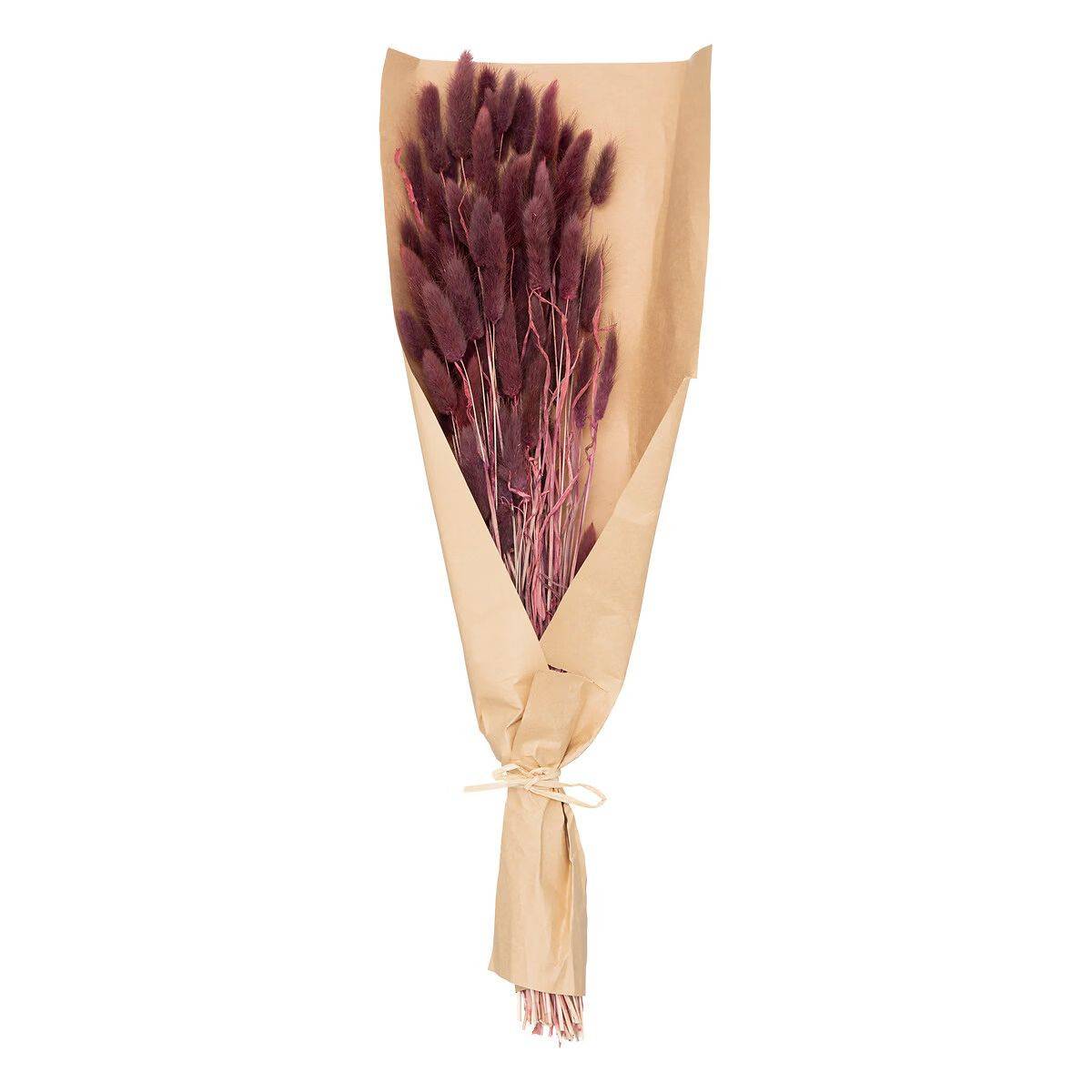 Bouquet de Fleurs "Queue de Lapin" 58cm Violet