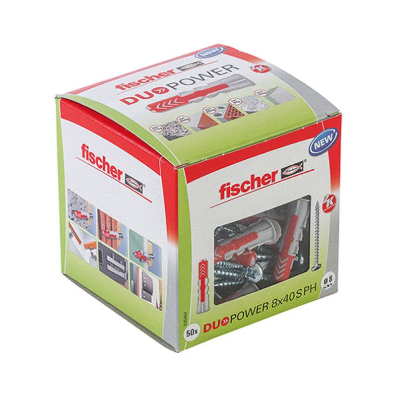 Fischer - Boîte de 50 vis de charpente Power-Fast à empreinte TX FISCHER FPF-WT - tête disque - filetage partiel - taille Ø 8 x 120mm - FISCHER - Image 3