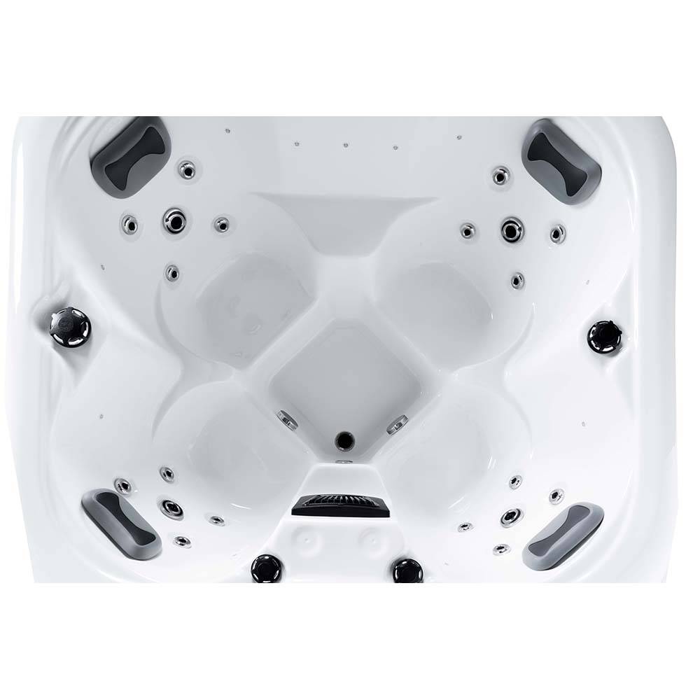 Bain à remous extérieur HOME DELUXE SEA STAR PURE 180 x 160 cm pour 4 personnes - Image 7