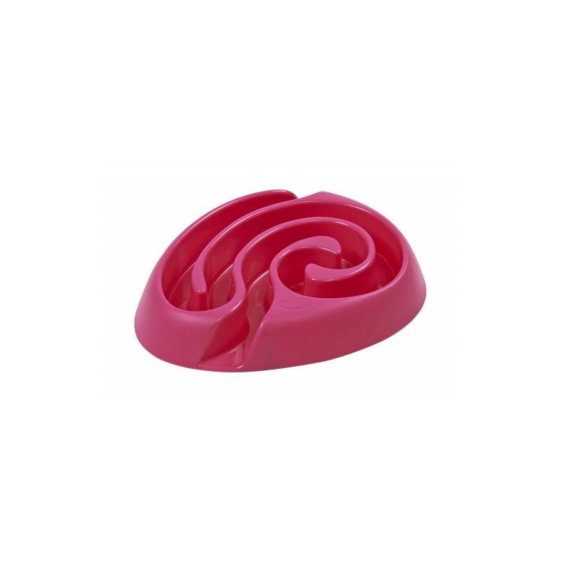 Gamelle anti glouton chien - Buster dogmaze - rose Mini