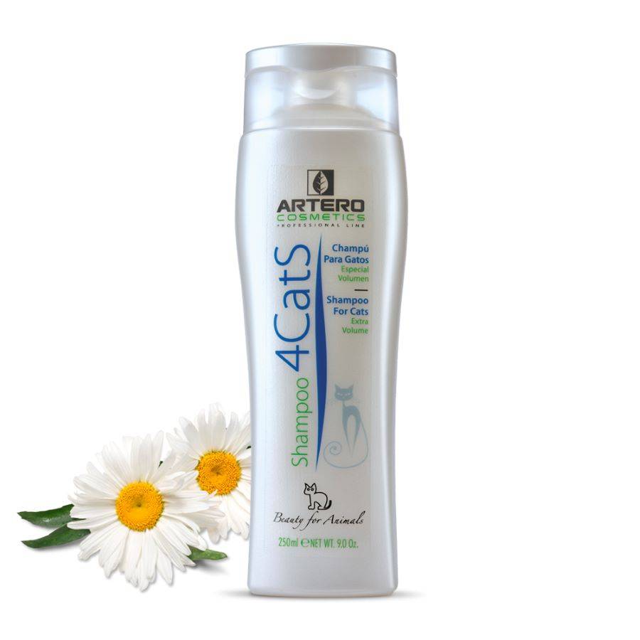 Artero 4Cats 250 Ml. Shampooing pour chats qui respecte parfaitement la peau et le pelage. - Image 2