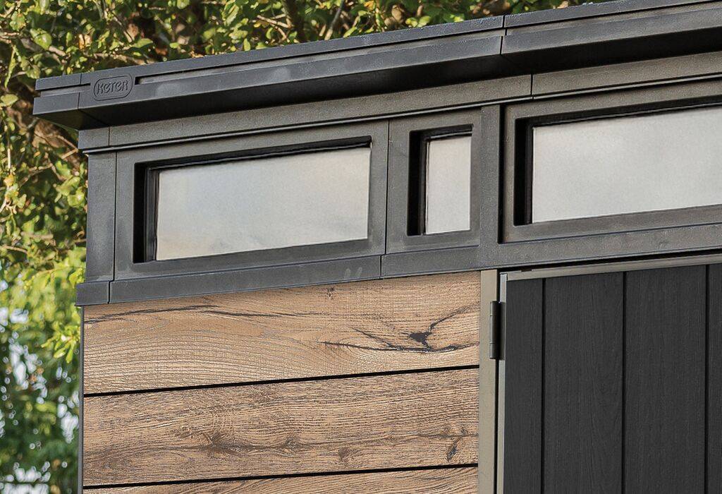 Keter - Abri de jardin Signature 97 - Aspect bois Douglas - 6m2 - KETER - Image 5