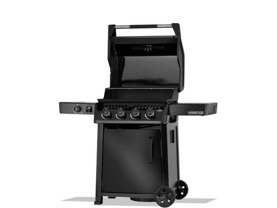 Napoleon - Barbecue gaz Freestyle 425 noir 4 brûleurs + 1 réchaud latéral + Housse de protection + Plateau charbon - Napoléon - Image 8