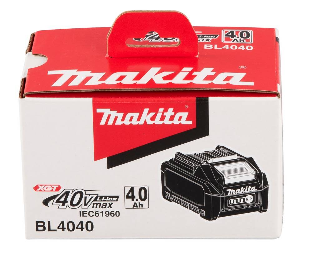 Pack de composé de 2 batteries XGT BL4040 40Vmax 4Ah et 1 chargeur rapide DC40RA - MAKITA - 191L77-9 - Image 5