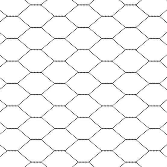 Clôture hexagonale PVC Gris 10 x 0.8 m, Poids :1.5kg - PANGIVO - Image 7