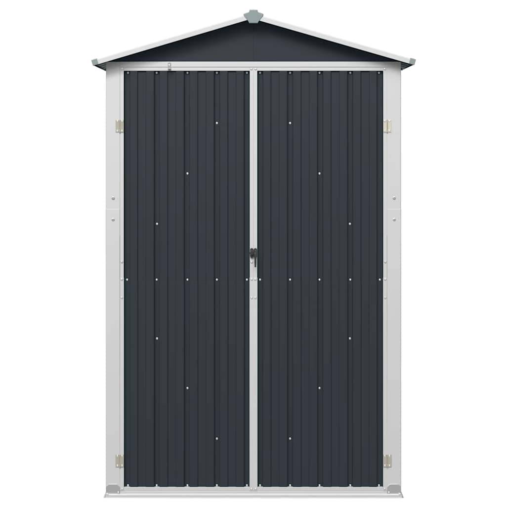 Vidaxl - Abri de jardin Anthracite 116x45x175 cm Acier galvanisé vidaXL 46303 - Image 10