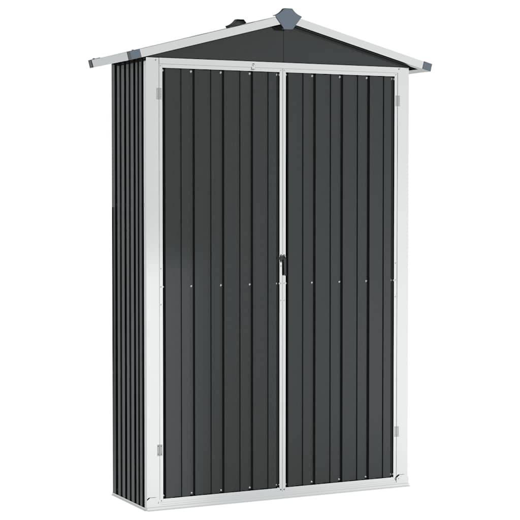 Vidaxl - Abri de jardin Anthracite 116x45x175 cm Acier galvanisé vidaXL 46303 - Image 2