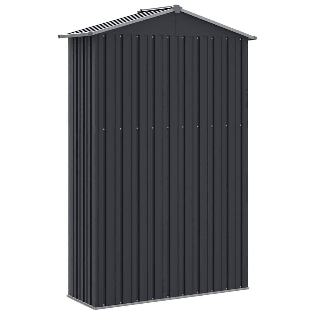 Vidaxl - Abri de jardin Anthracite 116x45x175 cm Acier galvanisé 0.5m² vidaXL 46303 - Image 9
