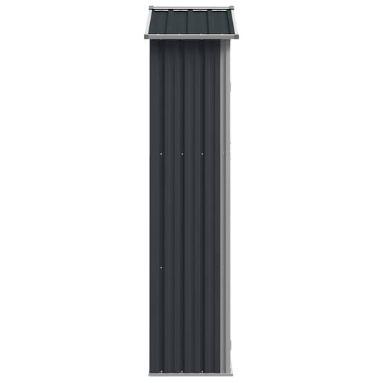 Vidaxl - Abri de jardin Anthracite 116x45x175 cm Acier galvanisé 0.5m² vidaXL 46303 - Image 10