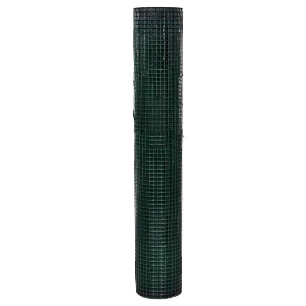 ComfortXL - Clôture Souple Acier Galvanisé PVC Jardin Animaux Maille 25mm 25x1m - ComfortXL Outdoor Living - Image 2