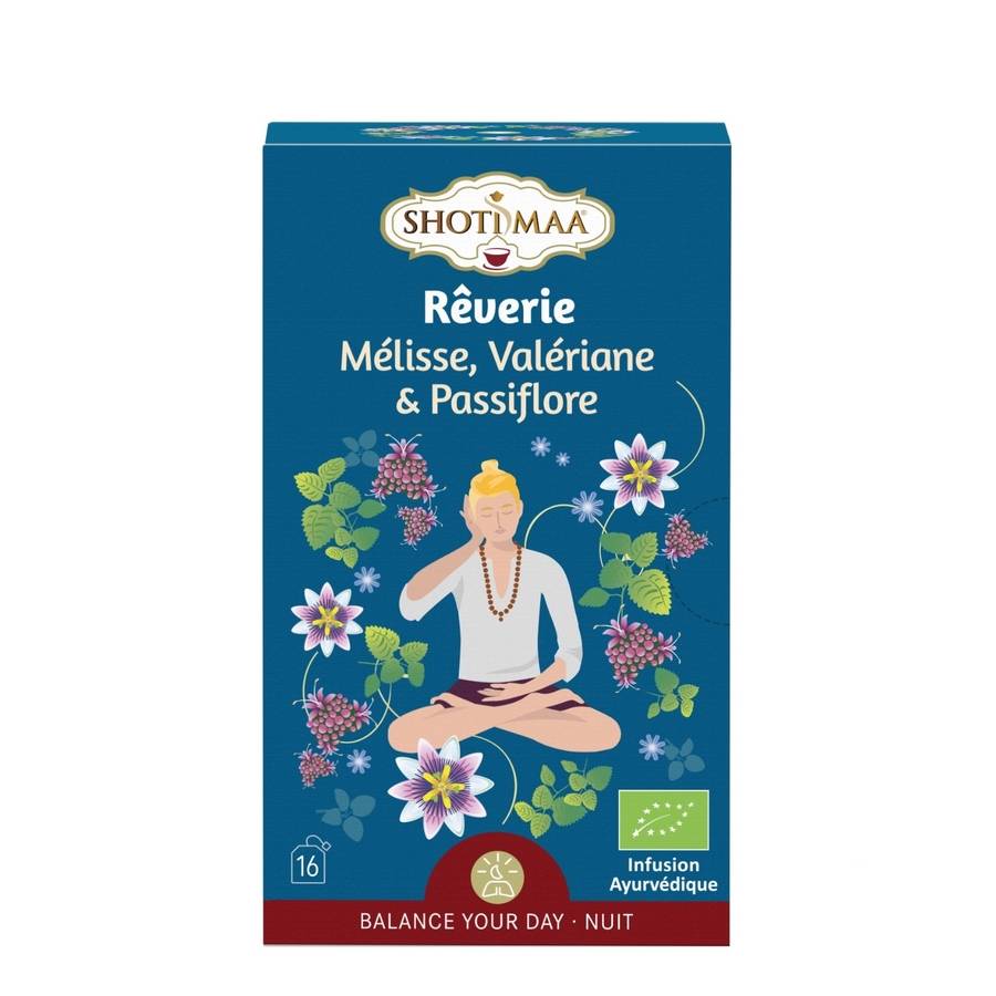 Tisane Bio Douce Nuit – Infusions Naturelles Relaxante et Calmante - Thé biologique Sans Caféine à base de plantes