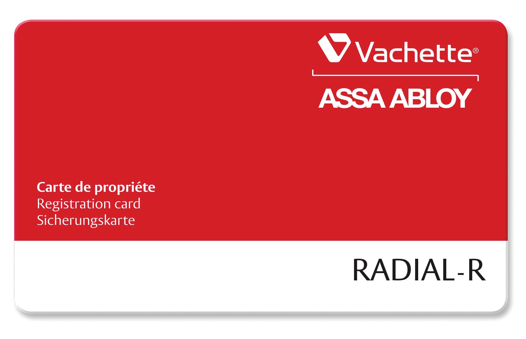 Cylindre à double entrée RADIAL-R A2P** 32,5X42,5 laiton nickelé - VACHETTE - 29155000 - Image 3