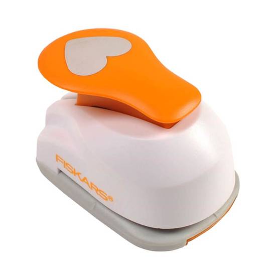 Fiskars - Perforatrice à levier taille M coeurs