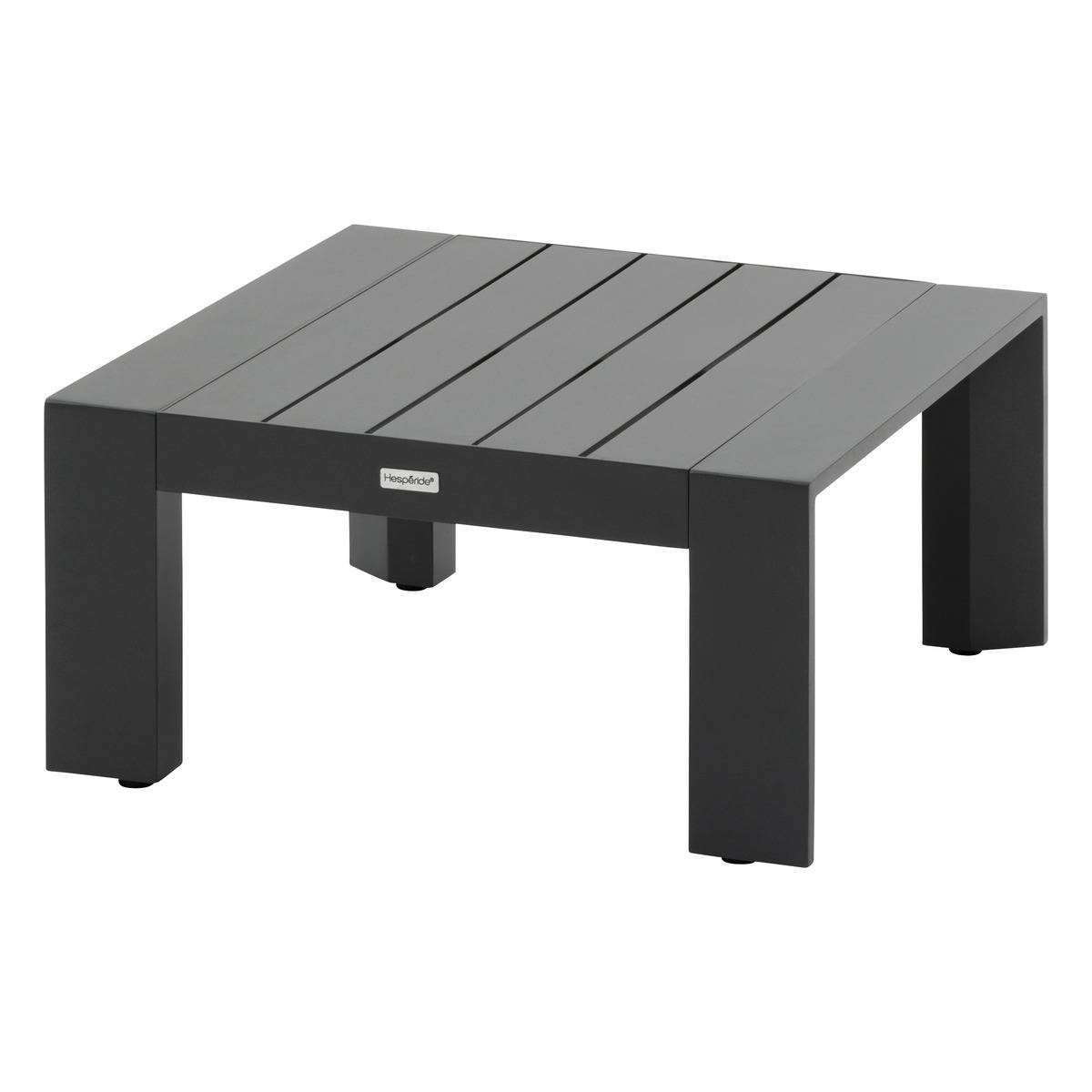 Hesperide - Pouf de jardin "Évasion" graphite aluminium et oléfine - Hespéride - Image 2