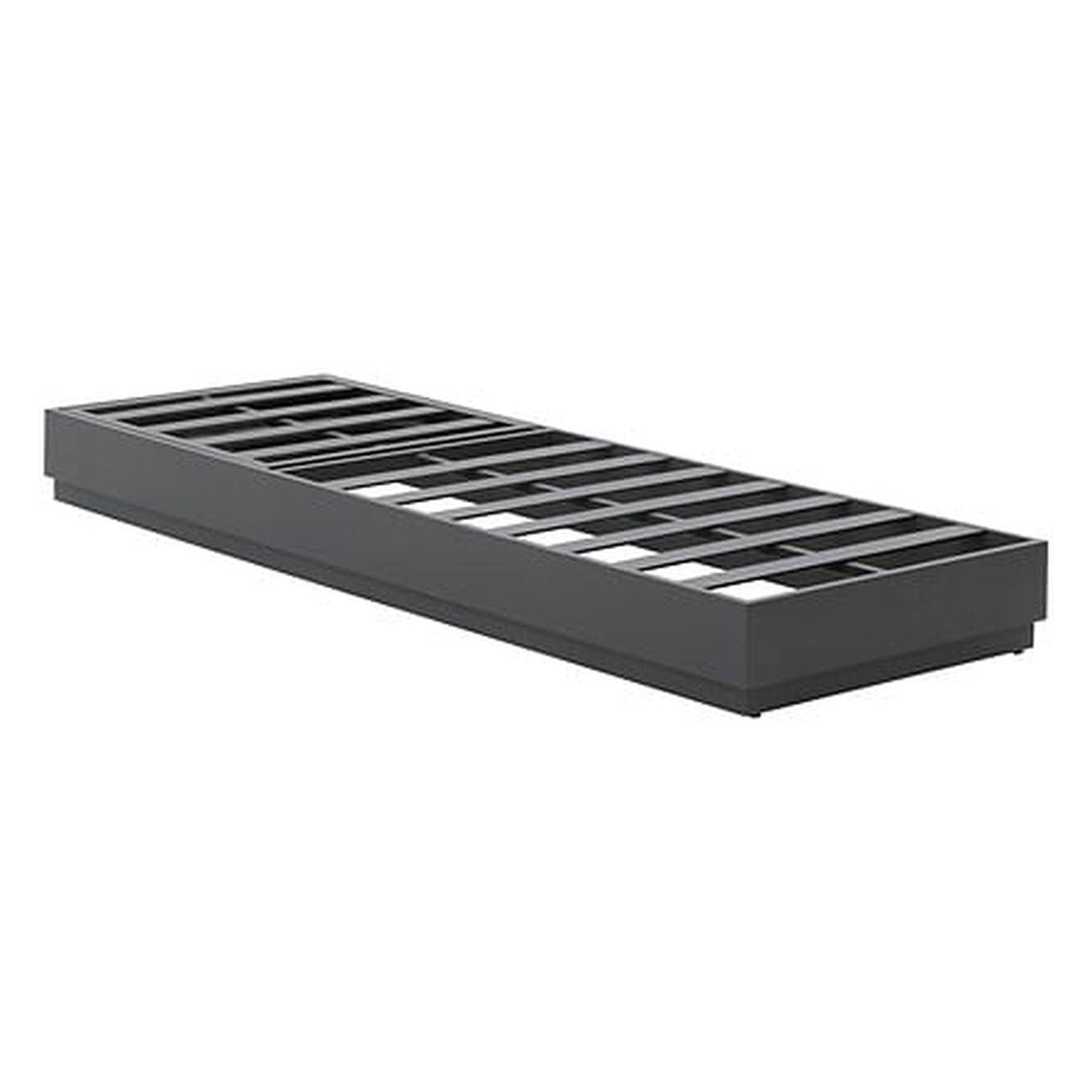 Hesperide - Pouf de jardin "Évasion" graphite aluminium et oléfine - Hespéride - Image 4