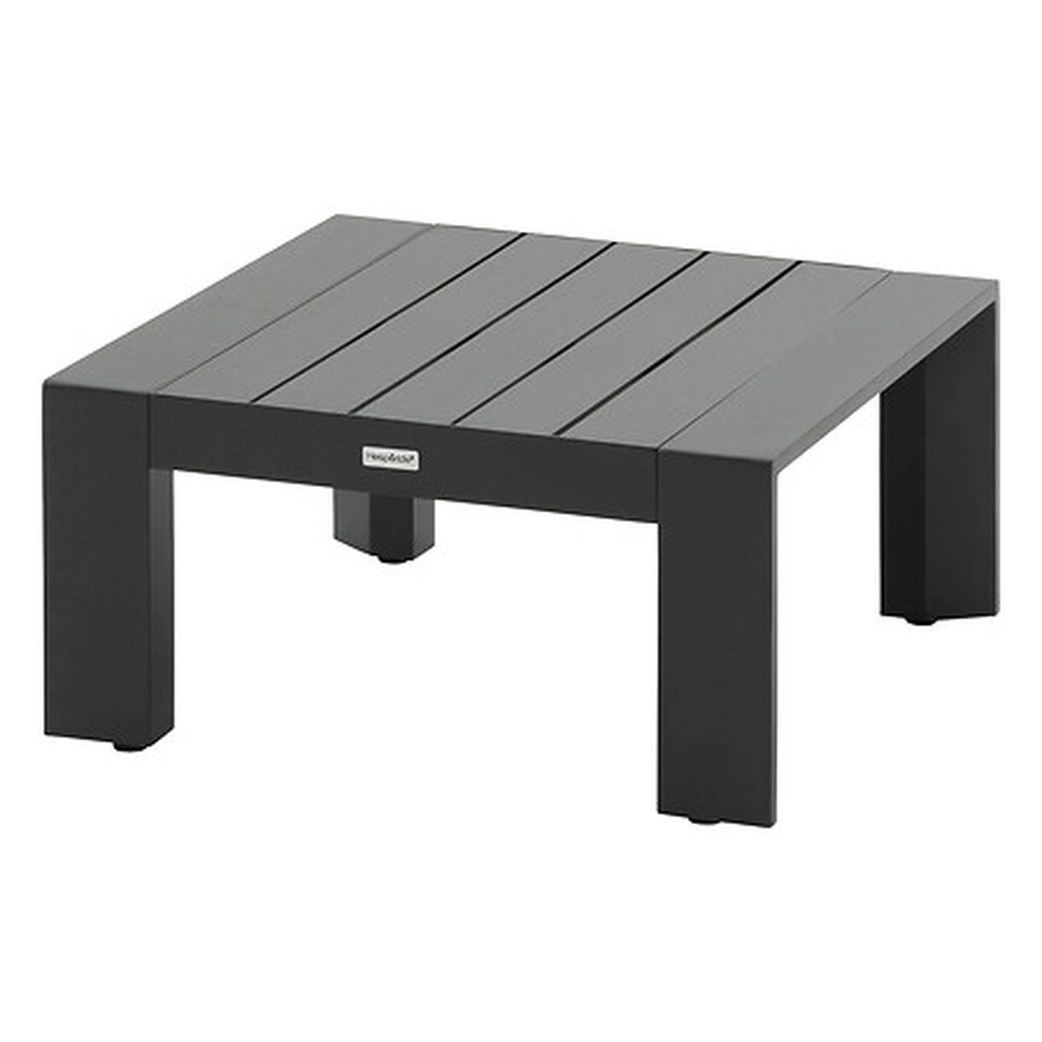 Hesperide - Pouf de jardin "Évasion" graphite aluminium et oléfine - Hespéride - Image 3