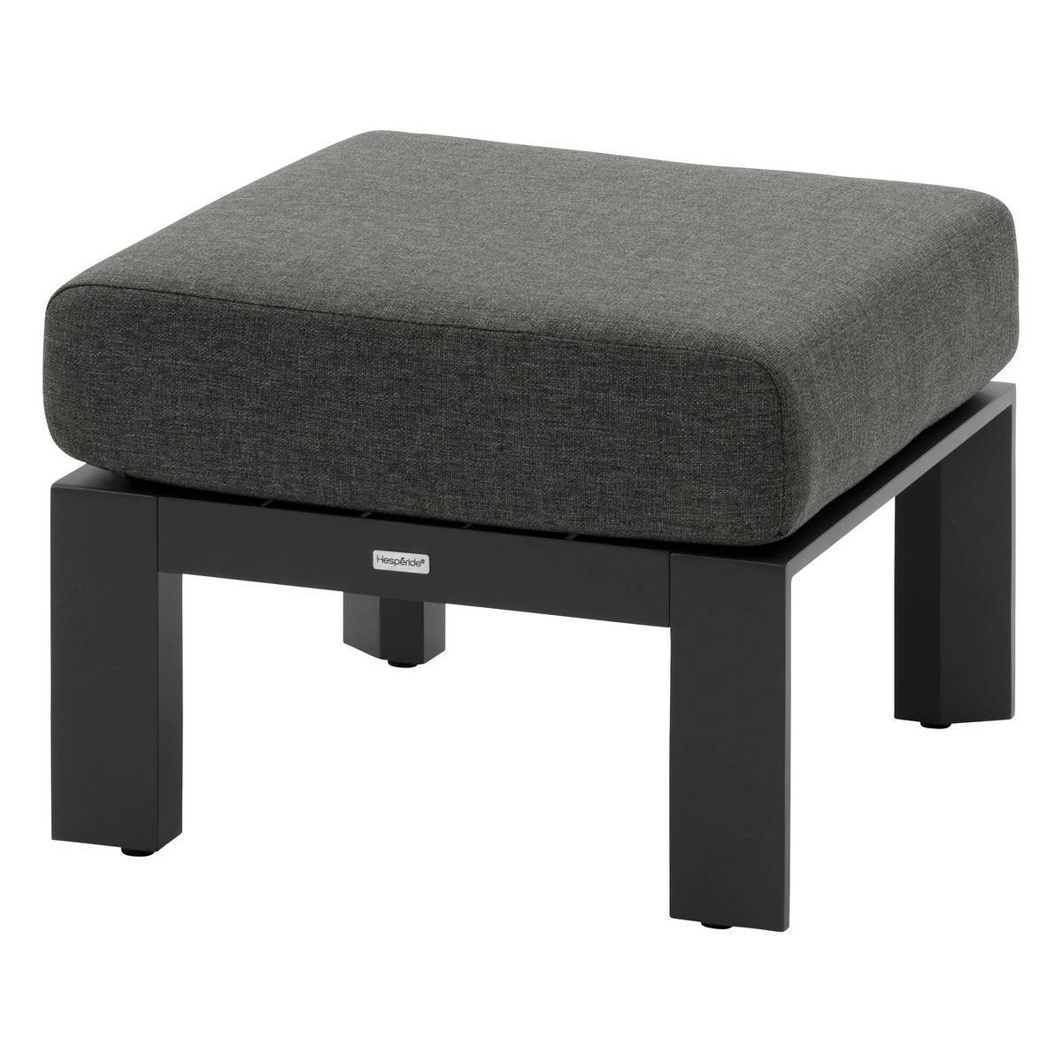 Hesperide - Pouf de jardin "Évasion" graphite aluminium et oléfine - Hespéride - Image 1