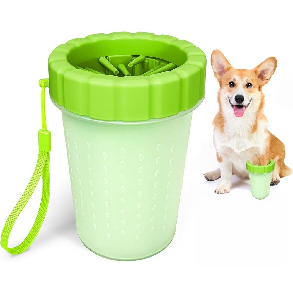 IntiMeg - Gobelet de lavage des pattes de chien vert - IntiMeg - Image 1