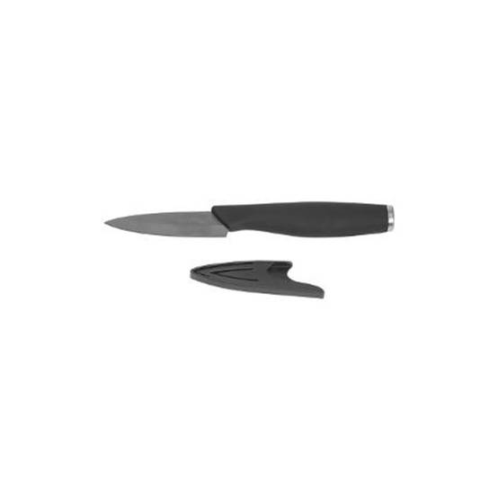 Couteau d'Office & Cache Lame "Cera" 17cm Noir - Image 2