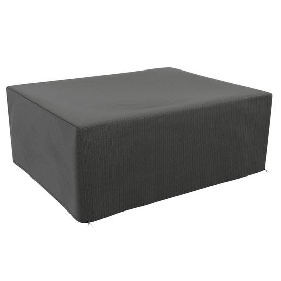 Outsunny - Housse de protection pour table de jardin extérieure 235x190x90cm anti-UV polyéthylène haute résistance gris - Outsunny - Image 1