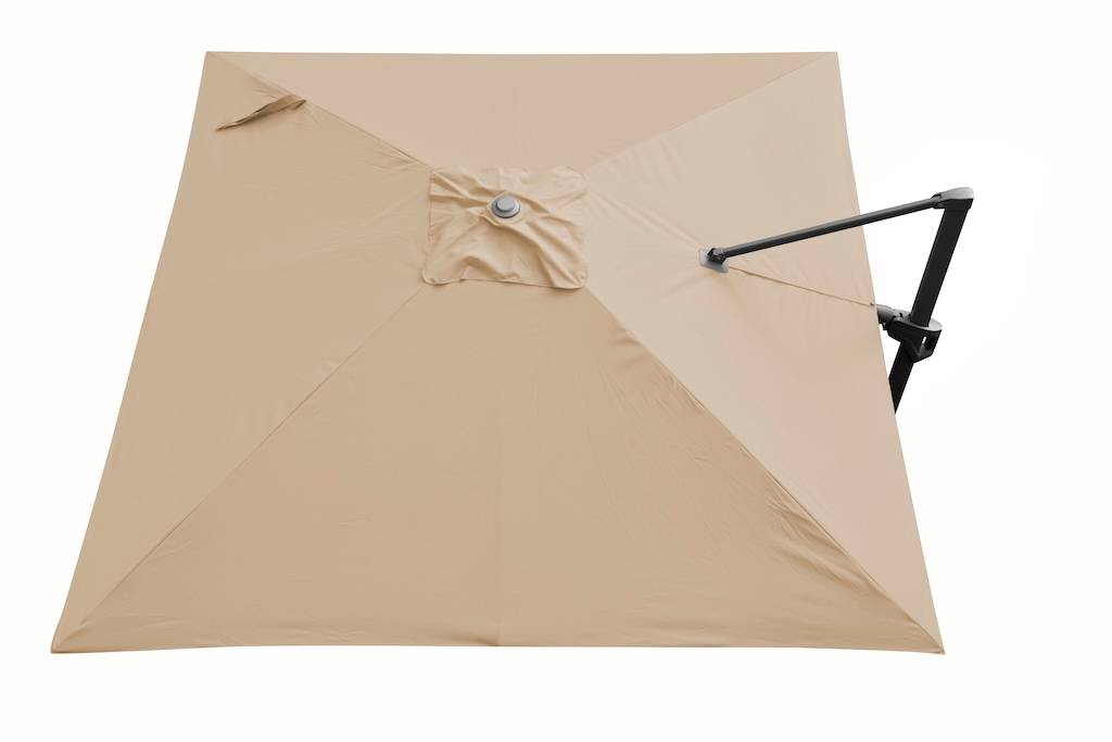 Proloisirs - Toile Parasol Mat Déporté NH 3x3/8 Polyester 250gr Gr6 - Ecru PROLOISIRS