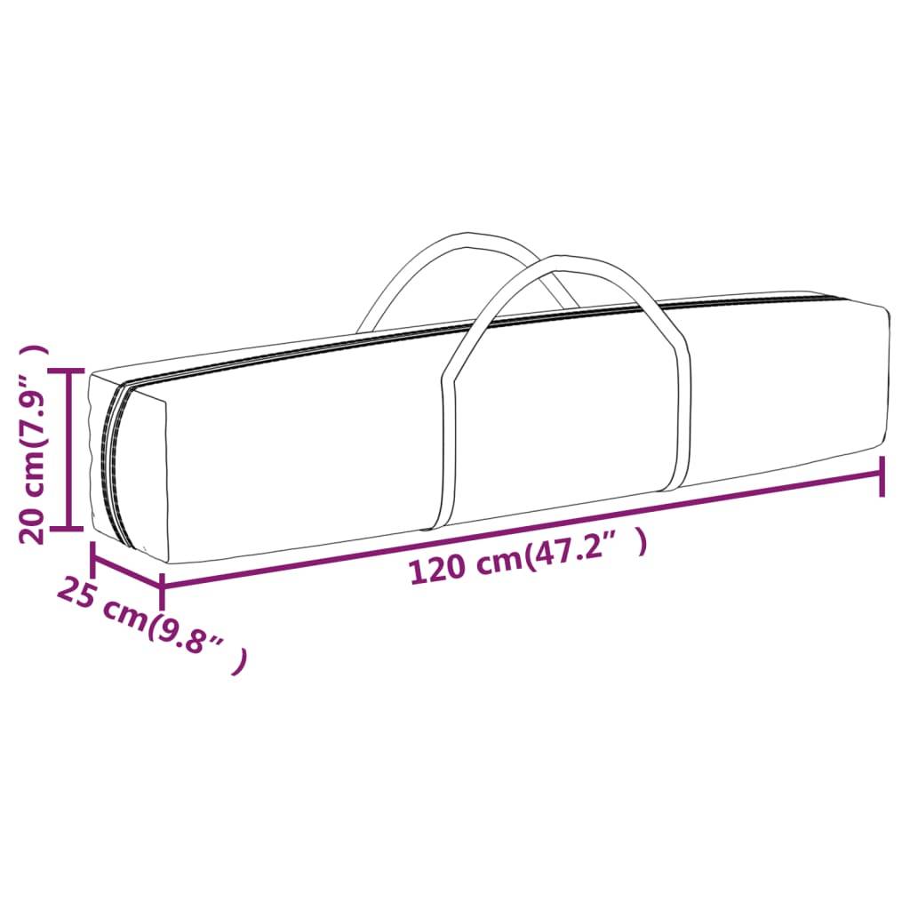 Maison Chic - Tonnelle de jardin - Tente de réception pliable avec parois Blanc 3x6 m - Meuble Pro - Image 10