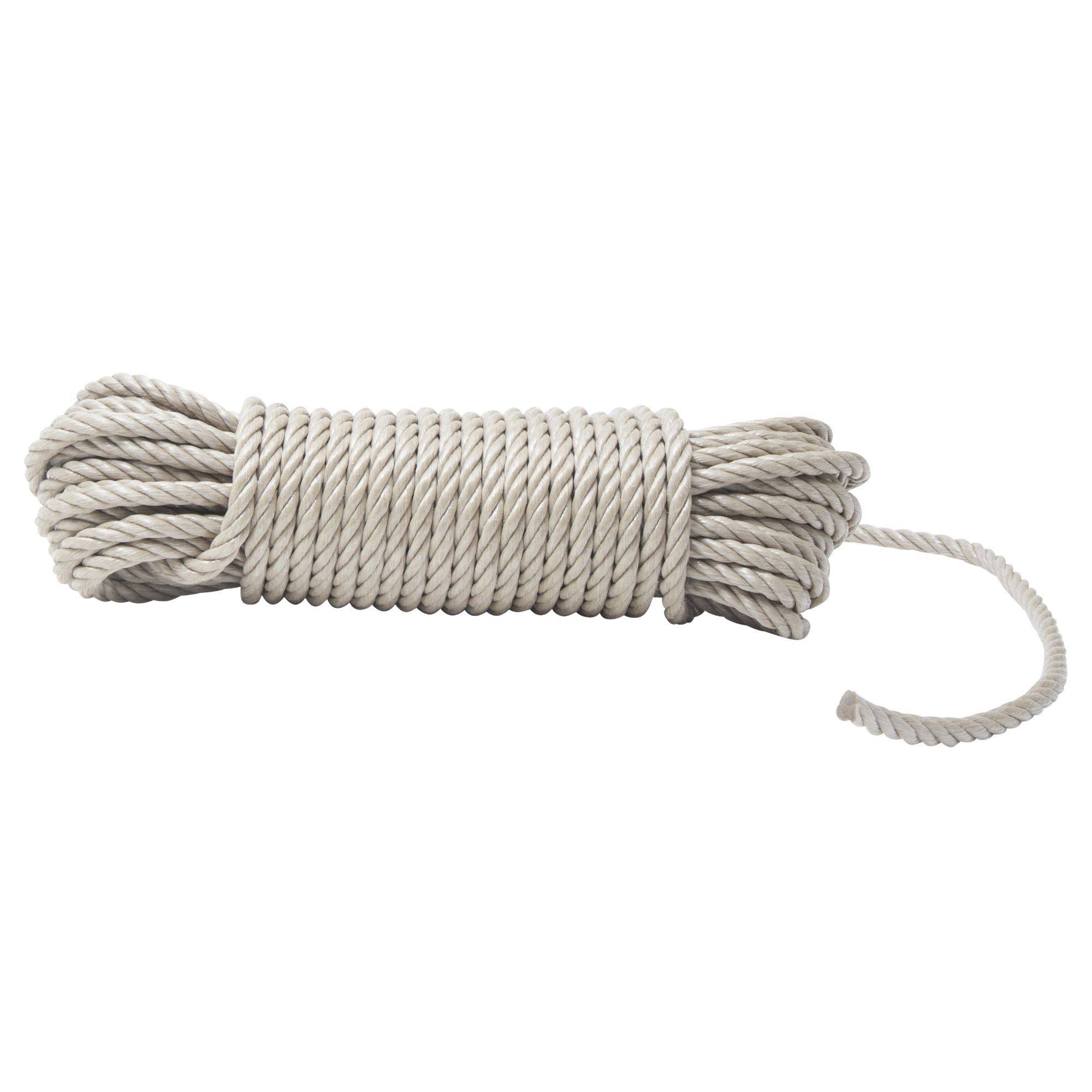 Corde beige 25m WERKA PRO - Ø 12 mm (résistance ± 1700 kg)