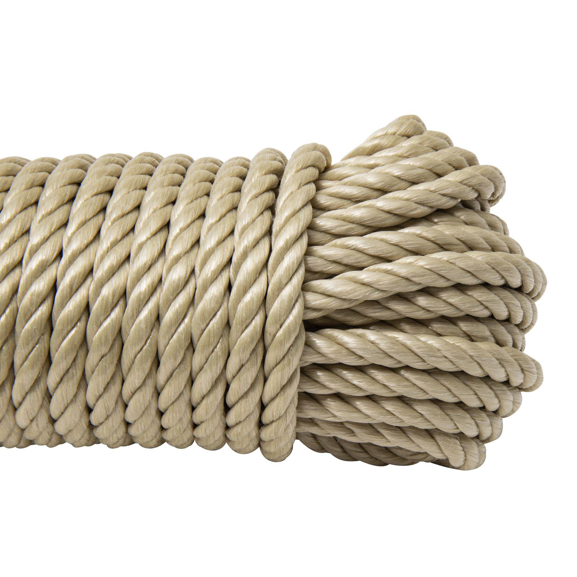 Corde beige 25m WERKA PRO - Ø 12 mm (résistance ± 1700 kg) - Image 5