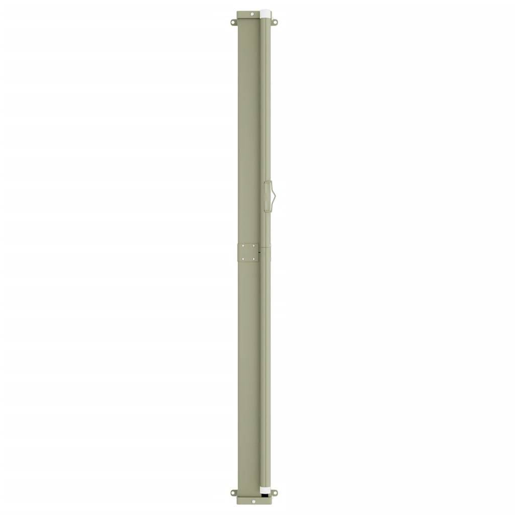 Helloshop26 - Auvent paravent store brise-vue latéral rétractable de patio jardin terrasse balcon protection visuelle écran 140 x 500 cm bleu - Image 5