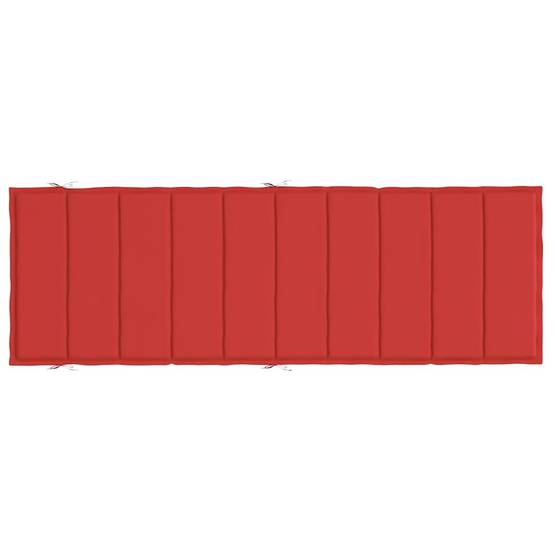 Coussin Bain de soleil | Coussin de chaise longue rouge 186x58x4 cm tissu oxford Maison Chic - Image 5