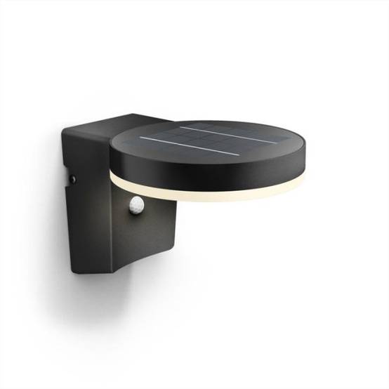 Applique Solaire Ronde Ultra-efficace, Ip44 1.3w, 250im 3000k, Lumière Chaude. Philips - Image 3