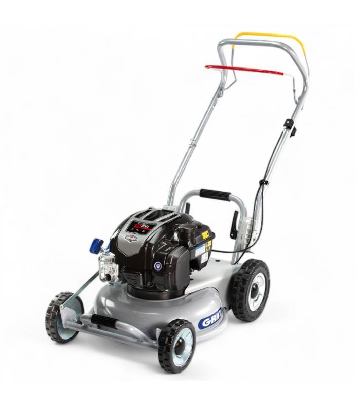 Grin - Tondeuse thermique tractée, moteur 163cm3 Briggs Stratton, Mulching avancé, 1200m2 - GRIN HM46A - Image 1