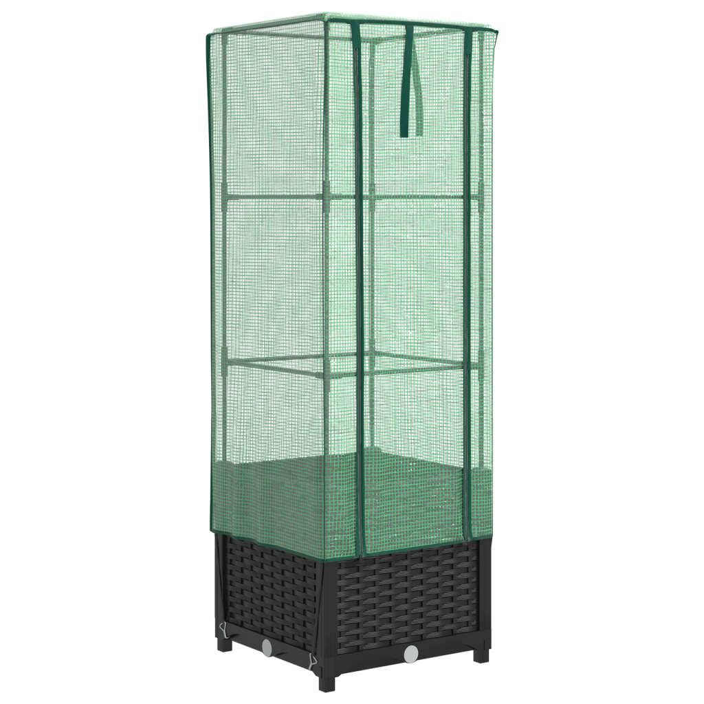 Prolenta Premium - Jardinière polypropylène noir  40 x 40 x 38 cm  - Prolenta premium p333.9 - Image 1