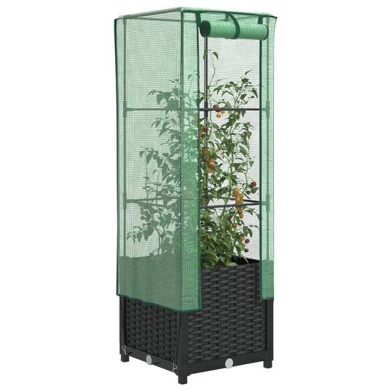 Prolenta Premium - Jardinière polypropylène noir 40 x 40 x 38 cm - Prolenta premium p333.9 - Image 2