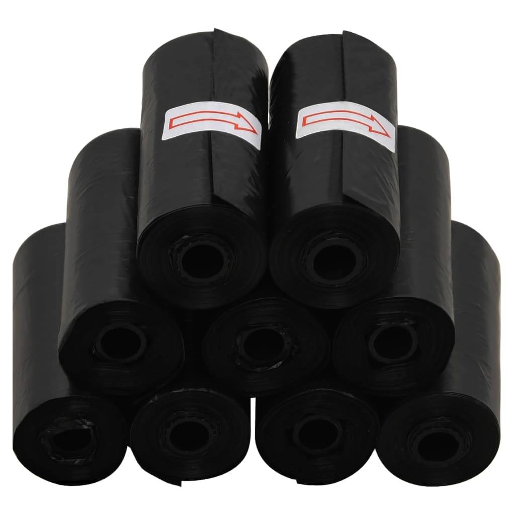 Vidaxl - Sacs à crottes pour chiens 750 pcs noir 30x20 cm PE vidaXL 172388 - Image 4