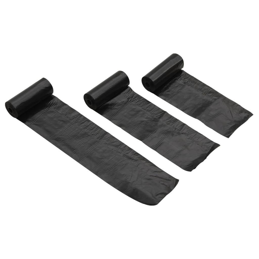 Vidaxl - Sacs à crottes pour chiens 750 pcs noir 30x20 cm PE vidaXL 172388 - Image 5
