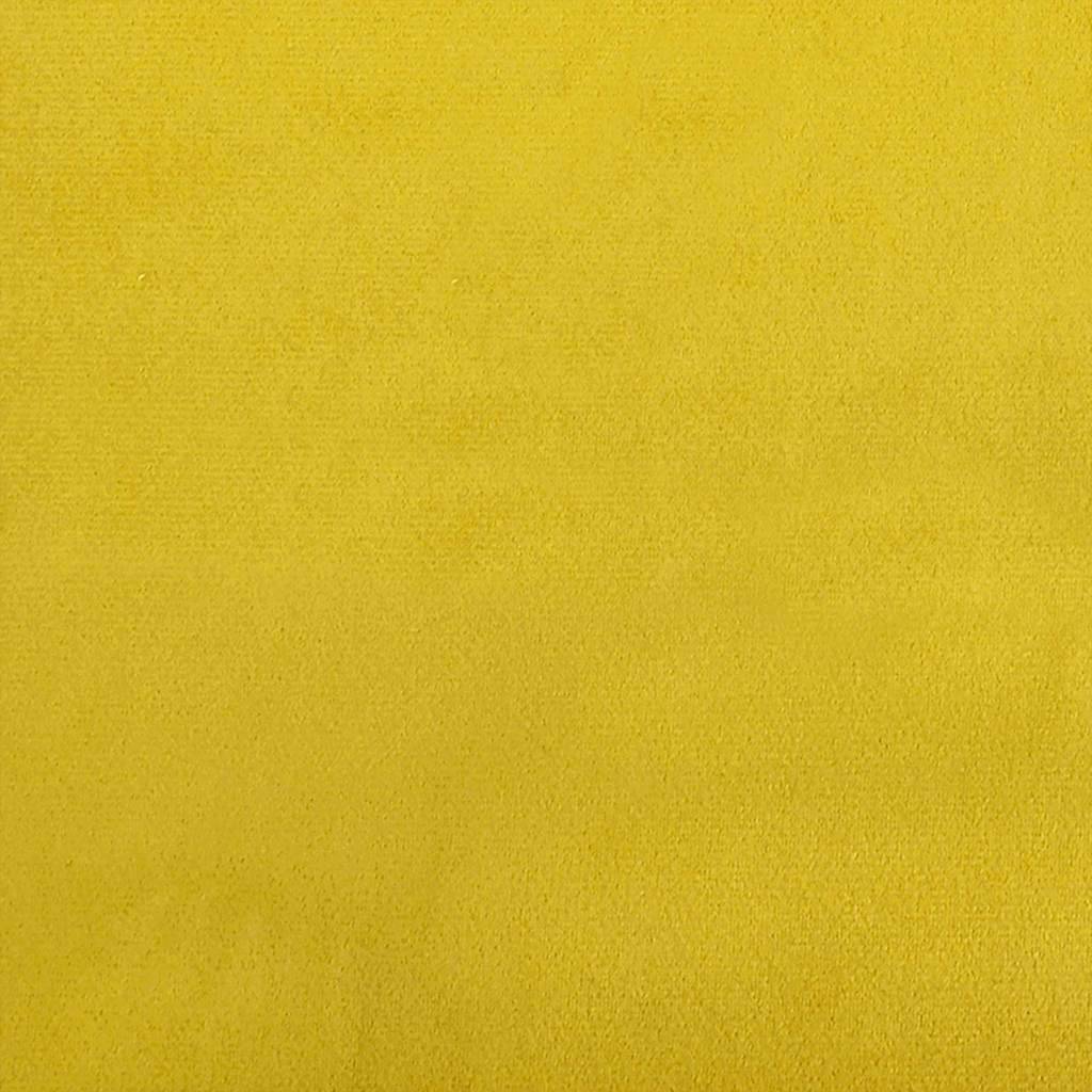 Lot de 2 Coussins Carrés Velours Côtelé Confortables Housses Lavables pour Salon Moderne Jaune 80x80 cm – ComfortXL Outdoor Living - Image 8