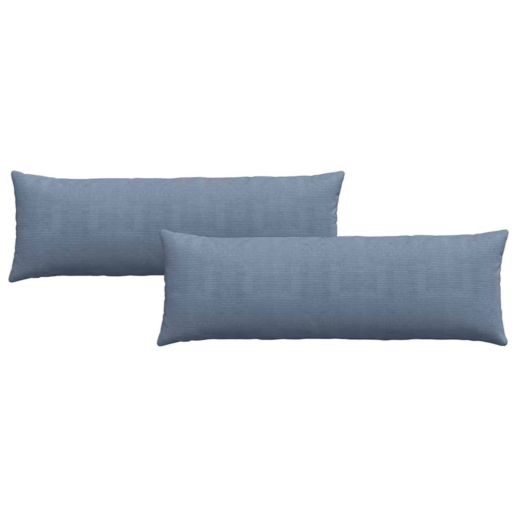 Lot de 2 housses de coussin style bohème 45x45, housses de coussin décoratives en velours côtelé