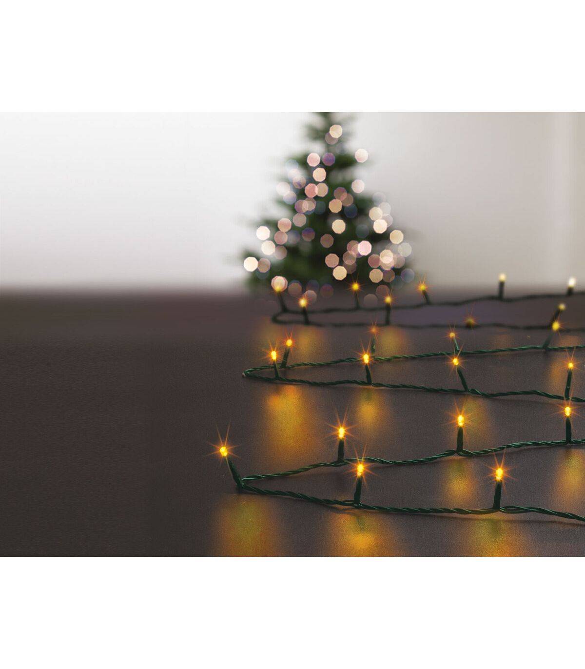 Guirlande lumineuse 180 LED 18m extérieur blanc chaud FEERIC LIGHTS & CHRISTMAS - Image 2